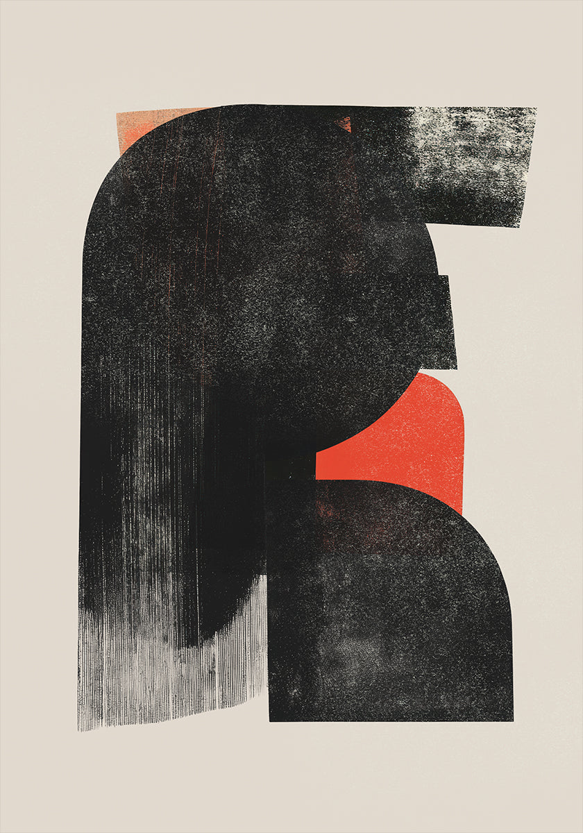 Abstract Shapes Poster