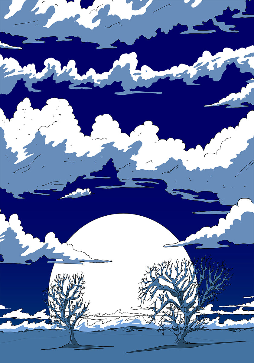 Winter Landscape Poster