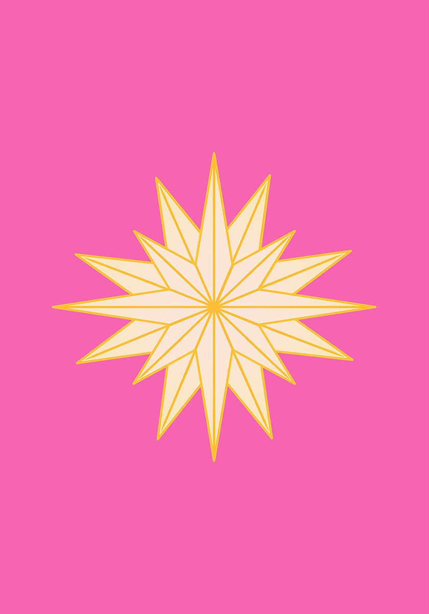Christmas Star No.1 Poster