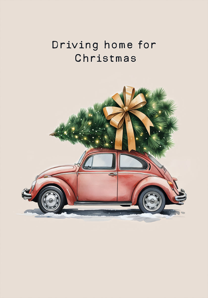 Driving Home for Christmas Poster