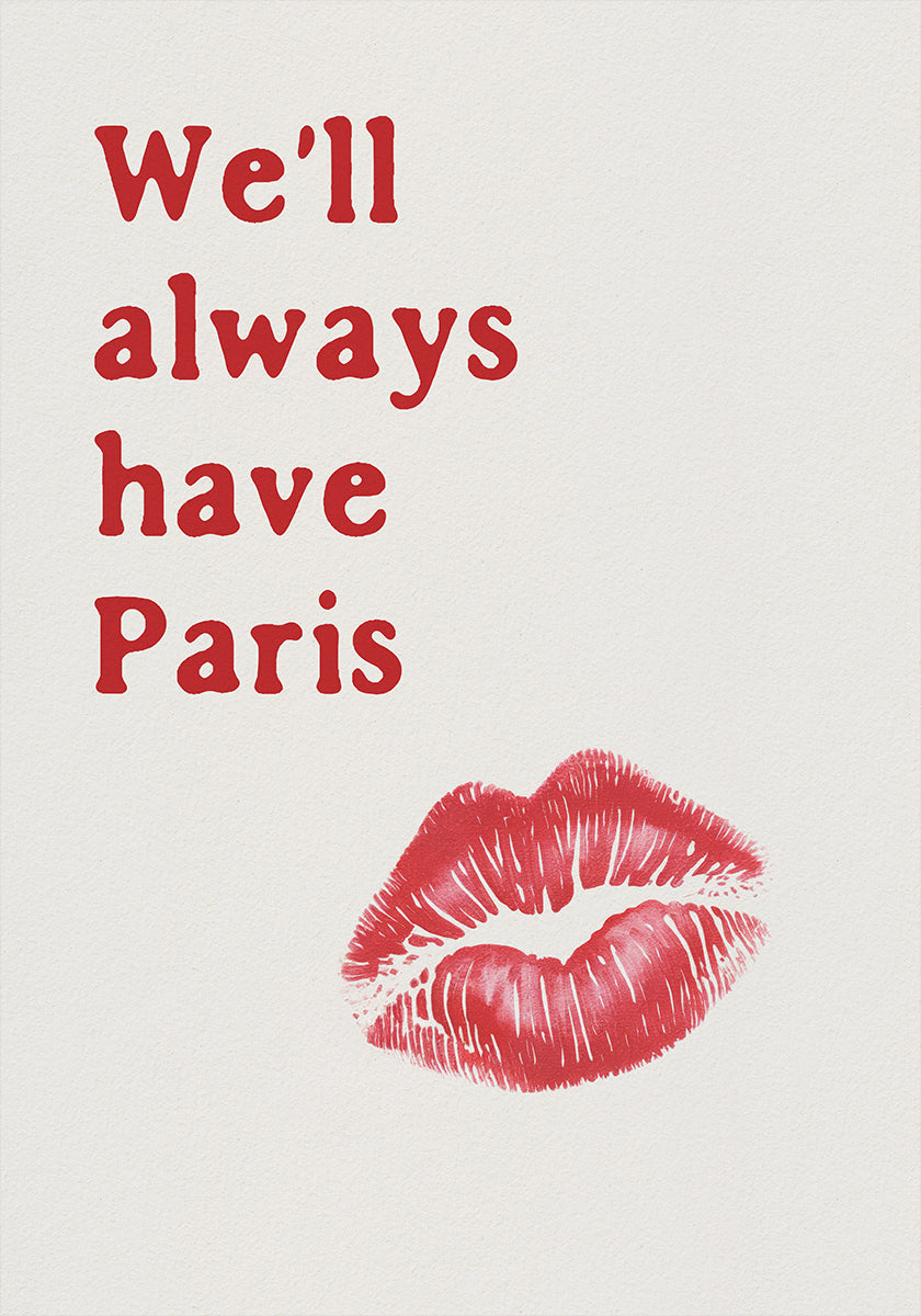 We'll Always Have Paris Poster