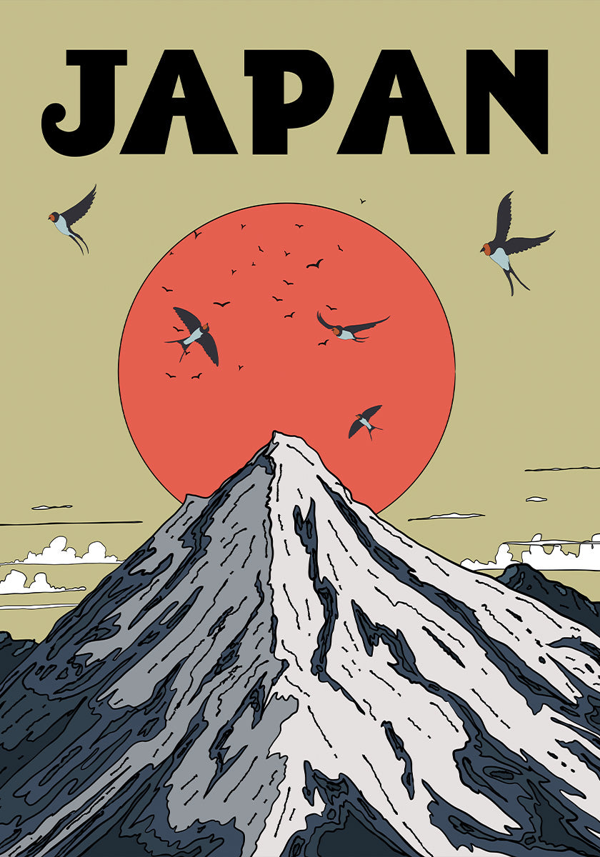 Japan Travel Poster