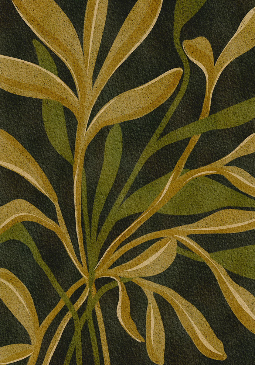 Earthen foliage Poster