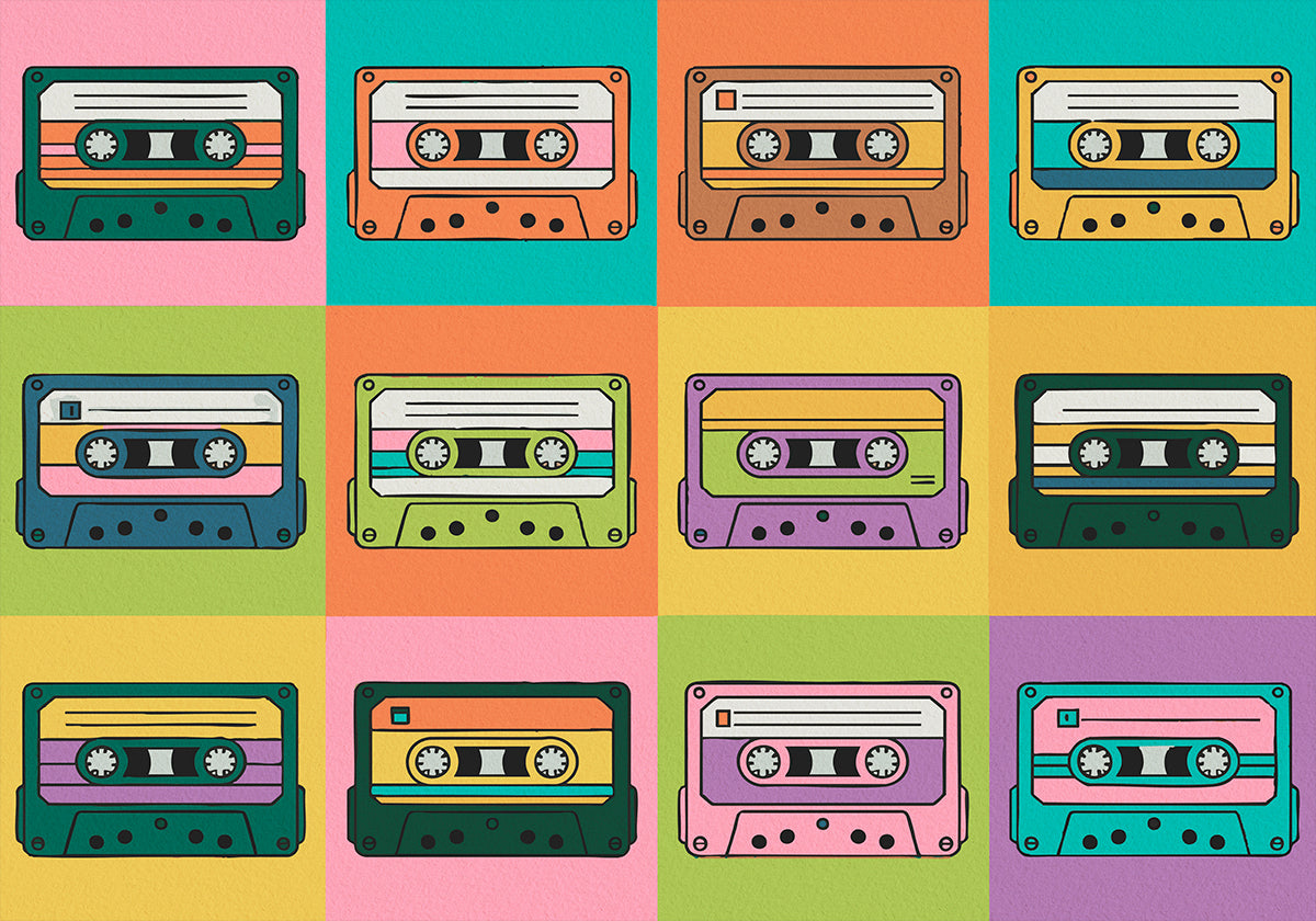 A Lot of Cassettes Poster