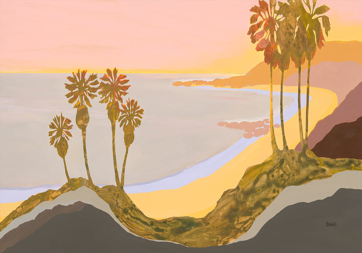 Tropical Coast Poster