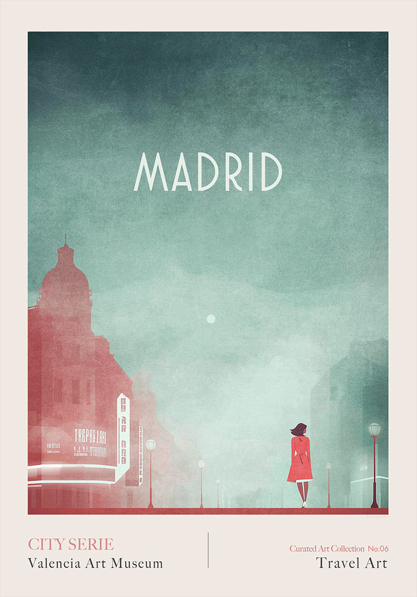 Madrid 1- GRAN VIA Poster