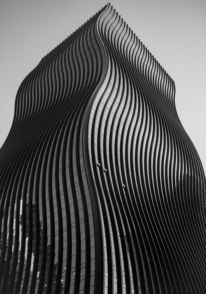 GT Tower, a curved beauty Poster
