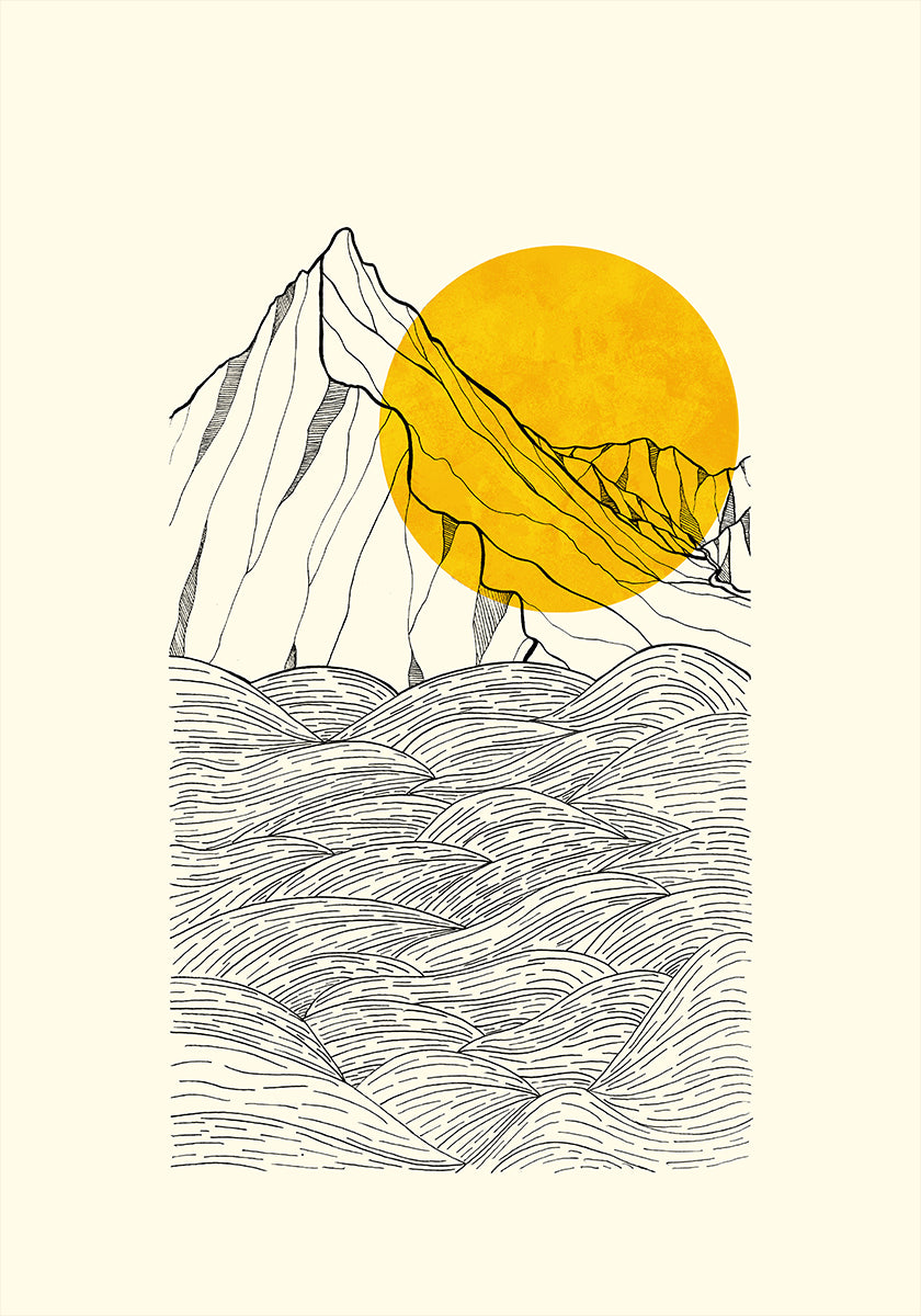 Peak waves Poster