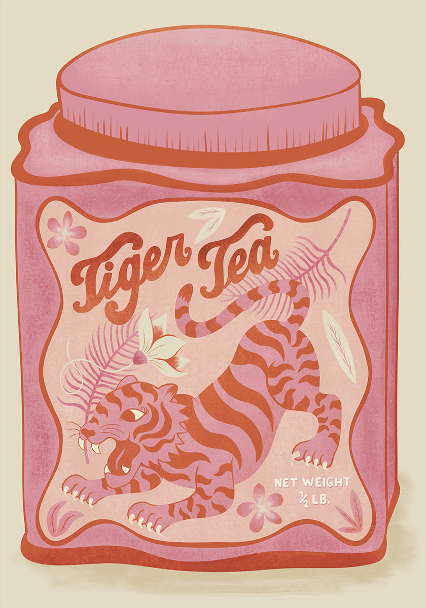 Crouching Tiger Tea Poster