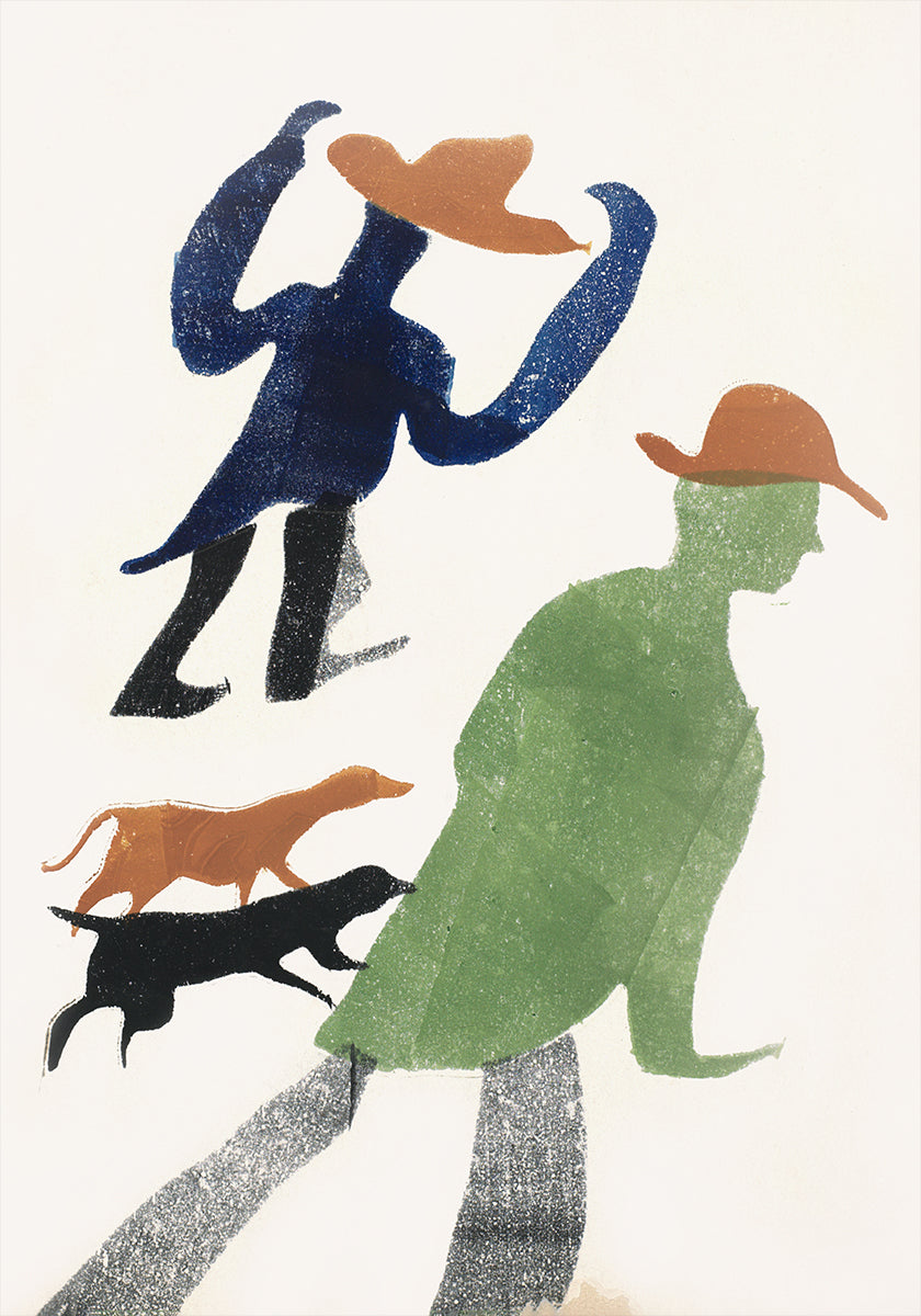 Cowboys - Hot Printing Poster