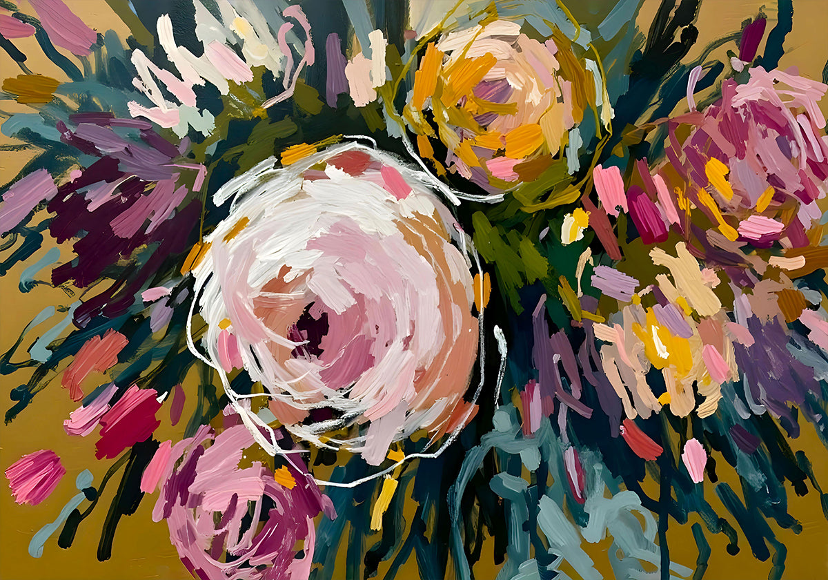 Marigold Bloom Poster