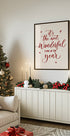a decorated christmas tree in a living room