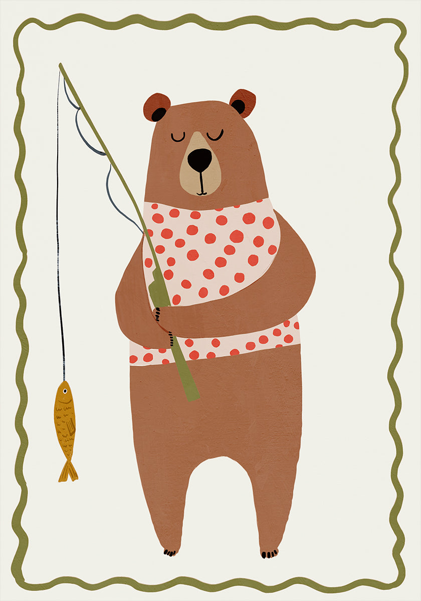 Fishingbear Poster