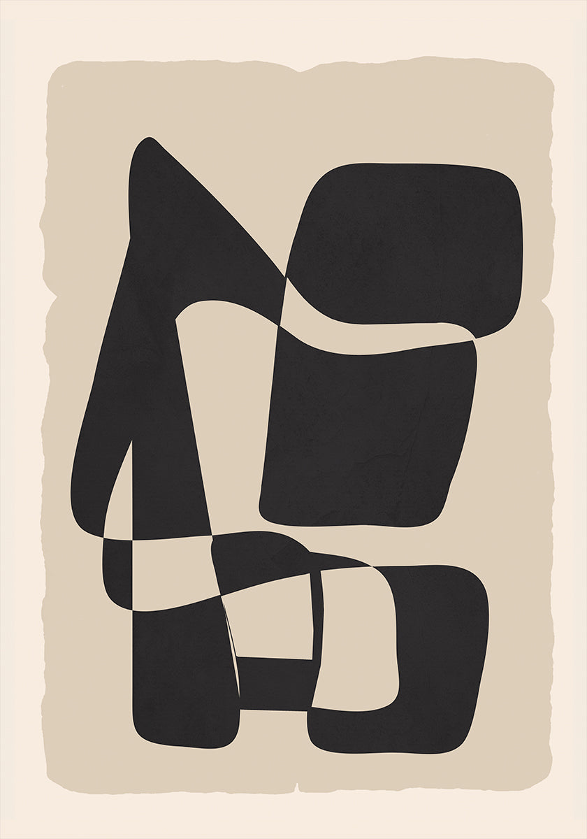 Modern Abstract Art Poster