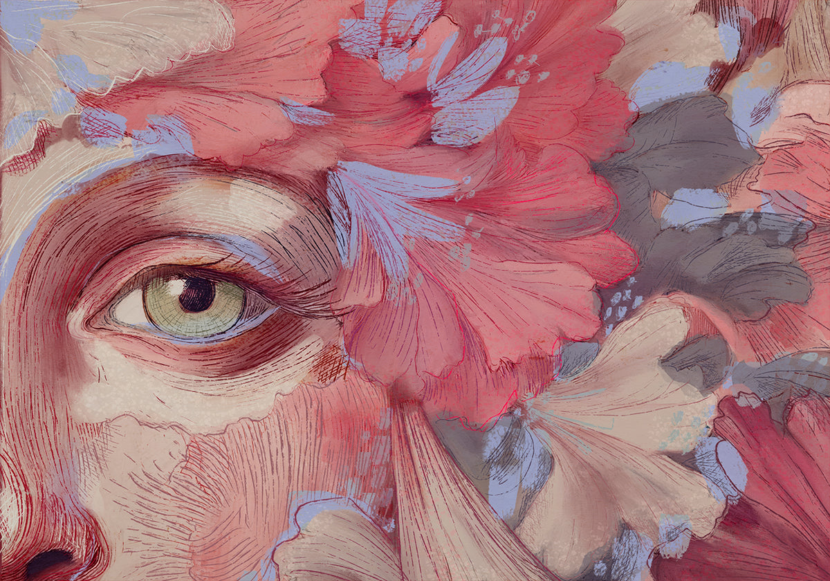 Floral Reverie No 01 Poster