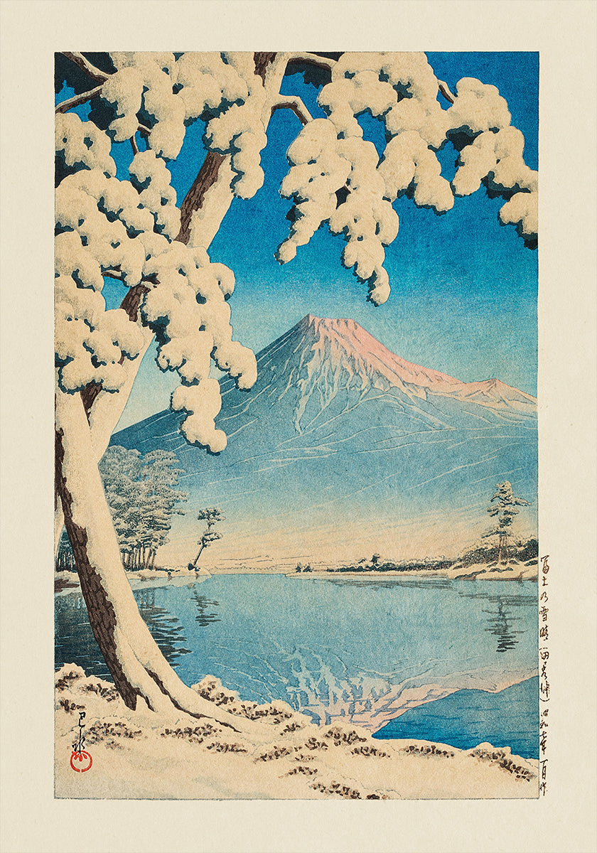 Fuji No Yukibare, Tagonoura (1932) Poster