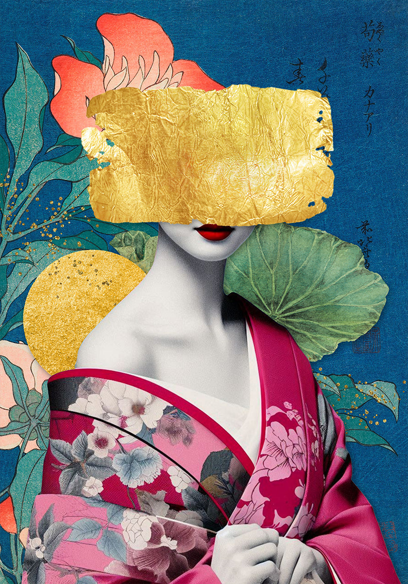 Japanese Collage Poster