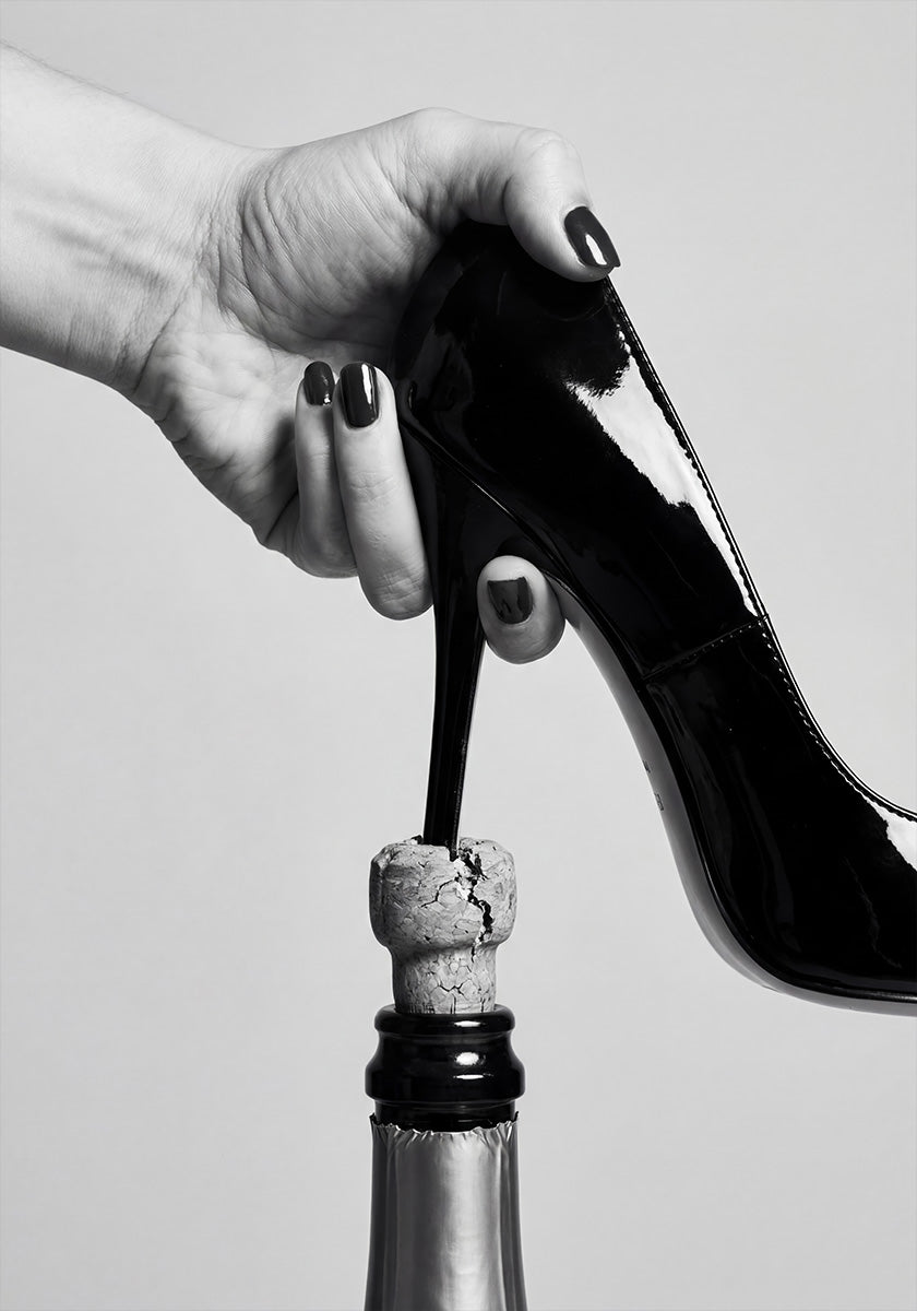 High-Heeled Wine Opener Poster