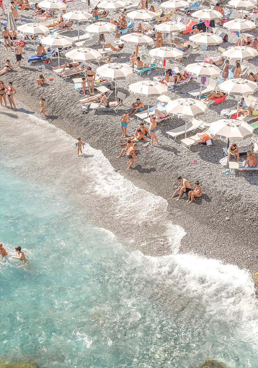 Amalfi Beach Poster