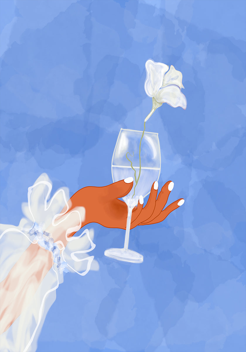 A Single Flower Poster