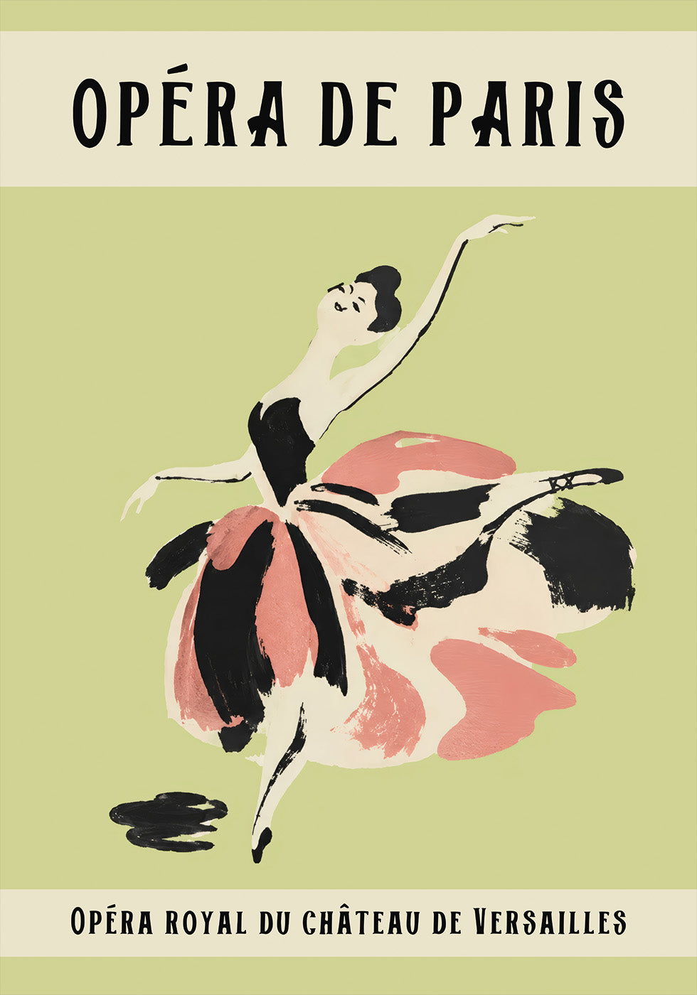 Vintage Parisian Ballerina