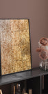 Golden Vintage Relief Plakat - Posterbox.no