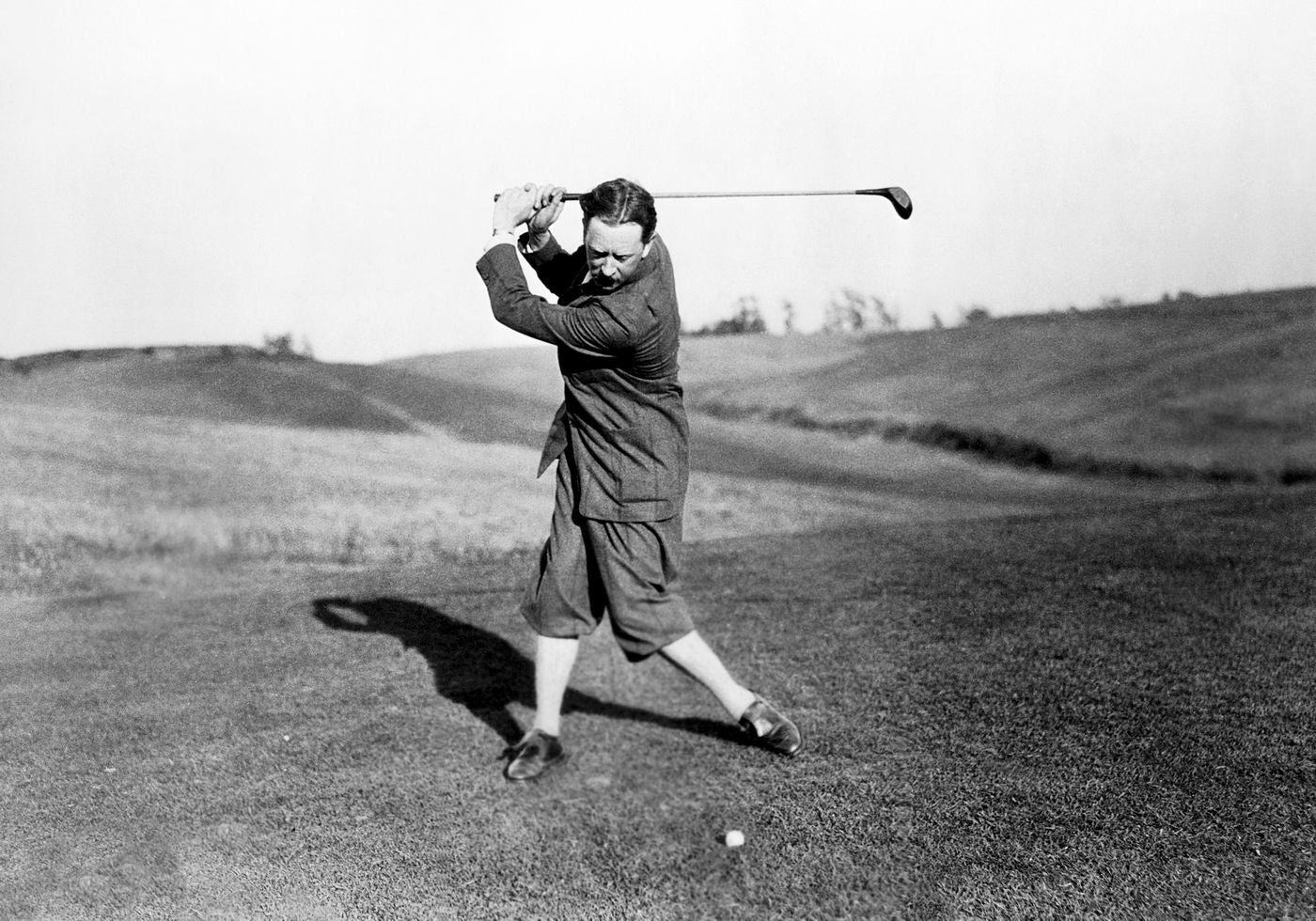 Vintage Golfer Plakat - Posterbox.no