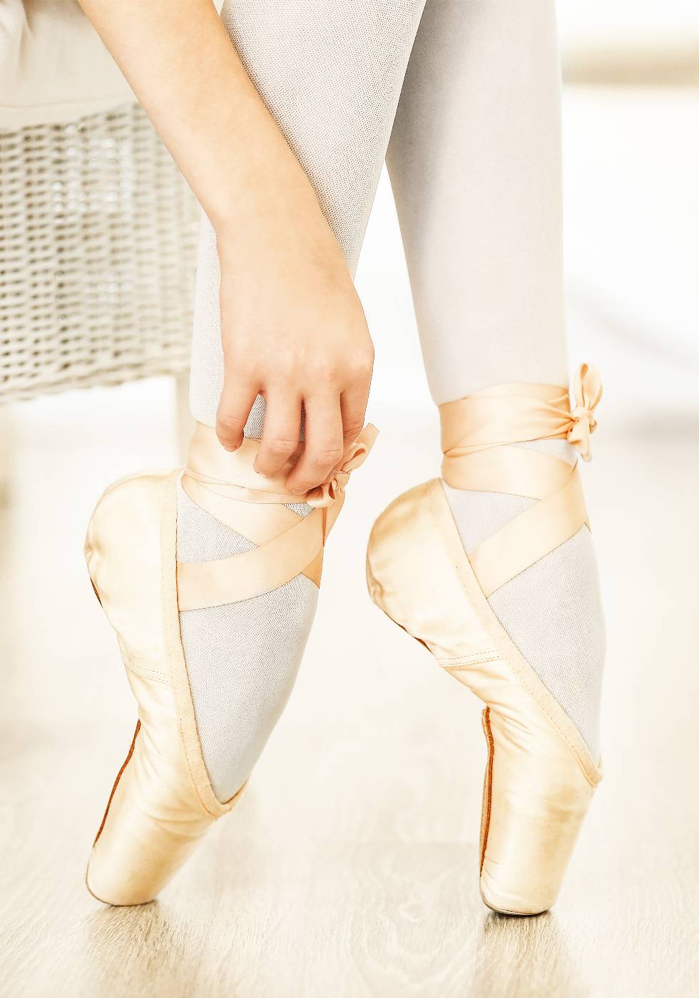 ballet gear uk Ballerina Preparing for Dance Poster – Posterbox.uk