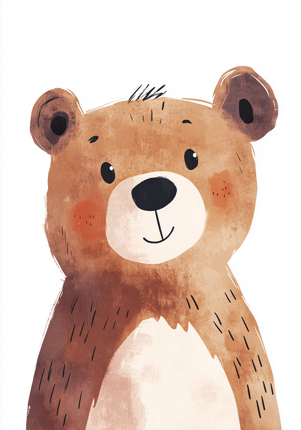 Cute Bear Poster