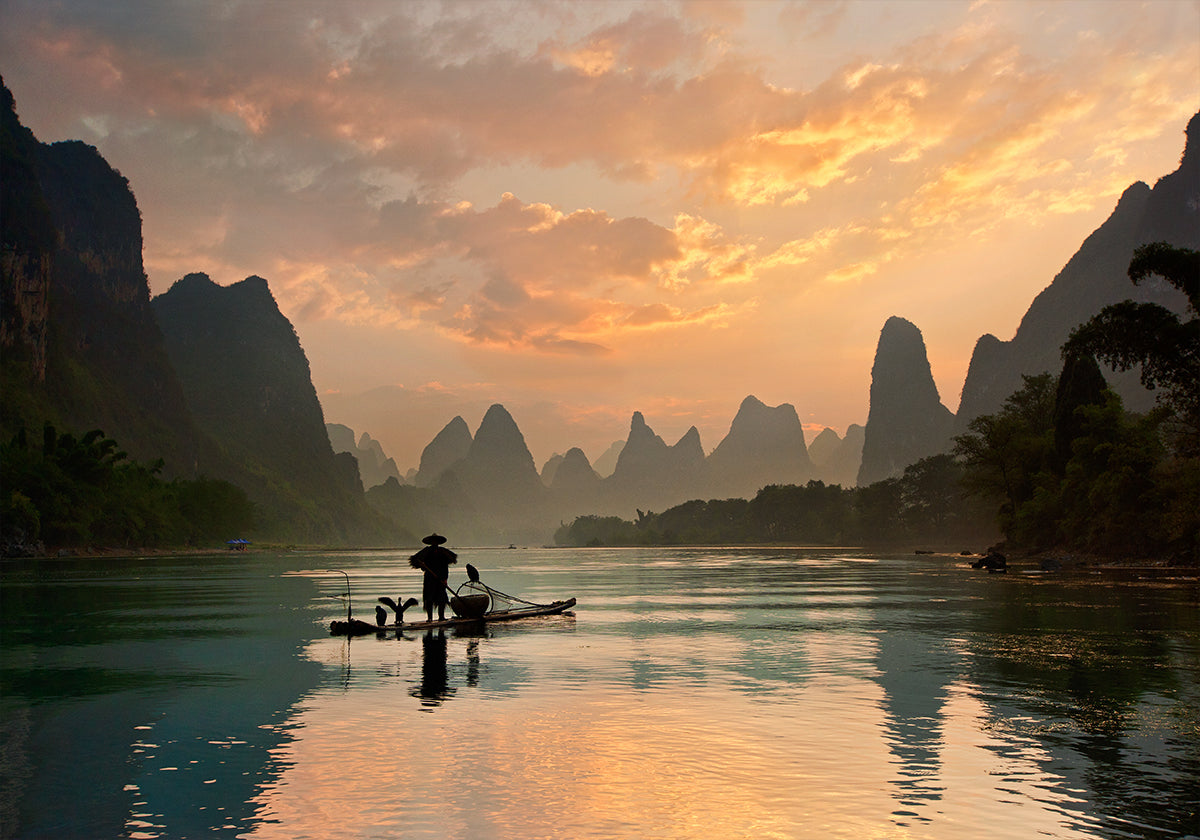 Golden Li River Poster