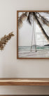 Palm Tree With Swing Plakat - Posterbox.no