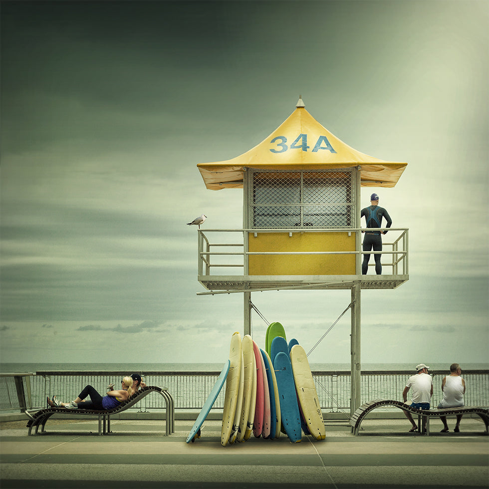 The life guard Poster