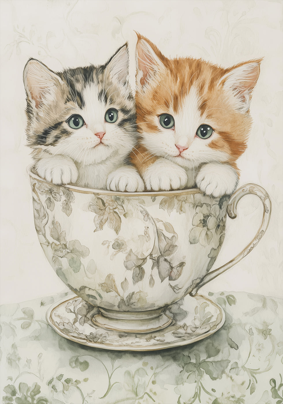 Teacup Kittens Poster