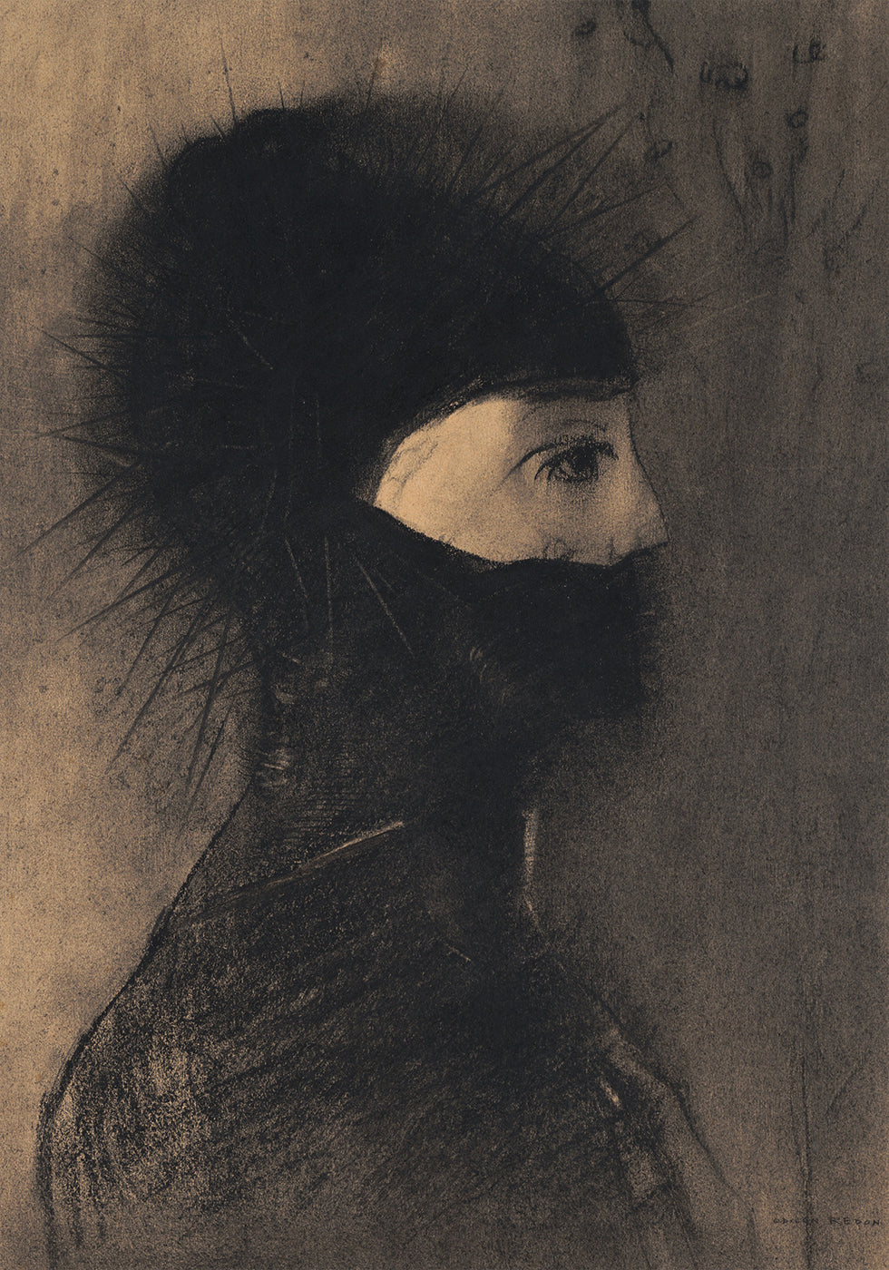 Armor by Odilon Redon Poster