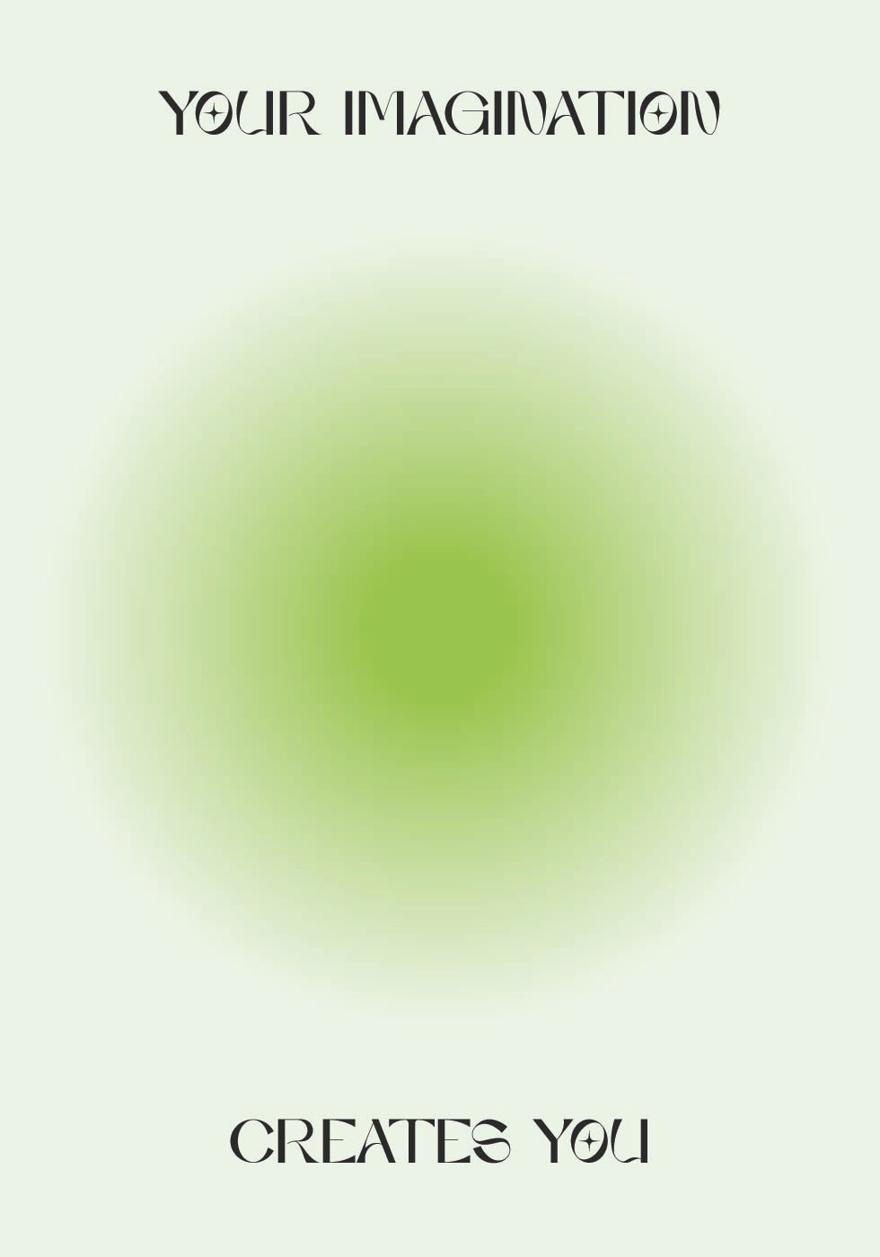 Imagination Aura Poster