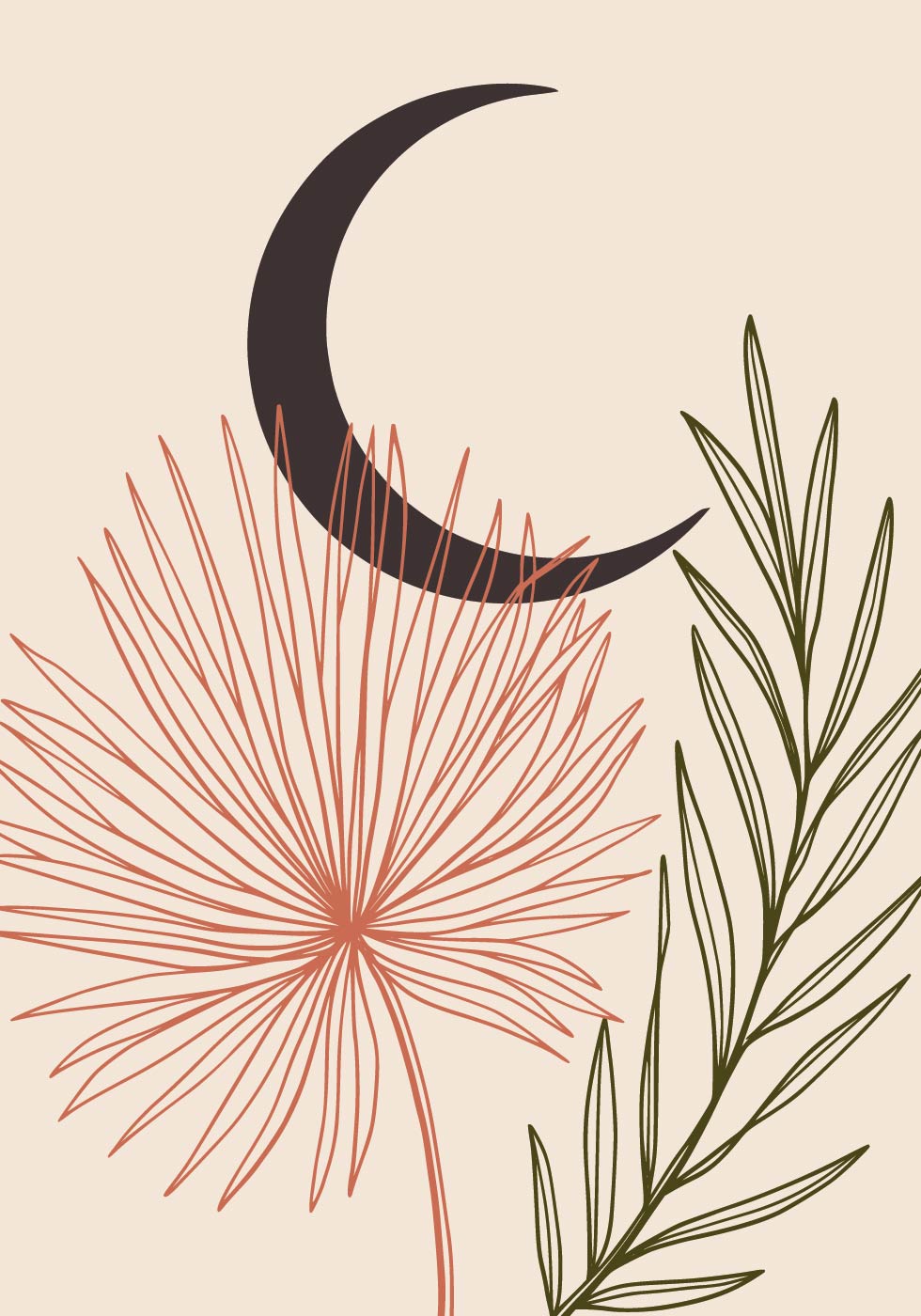 Autumn Botanical №1 Poster
