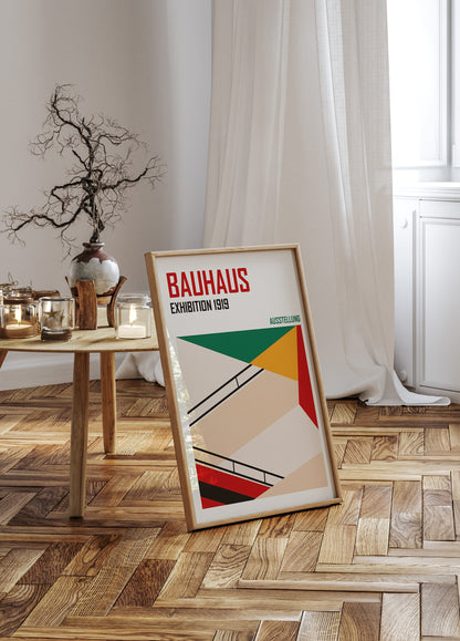 Bauhaus Staircase Poster