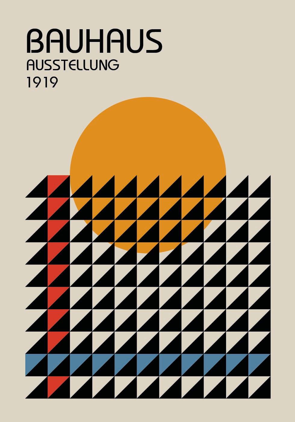 Bauhaus Exhibition Poster