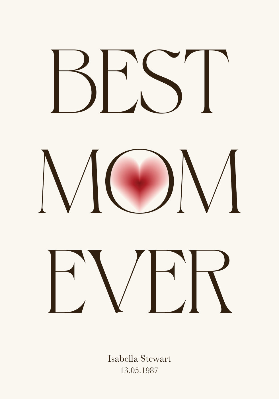 Best Mom Ever Poster