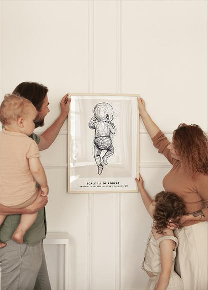 Personalized Birth Poster
