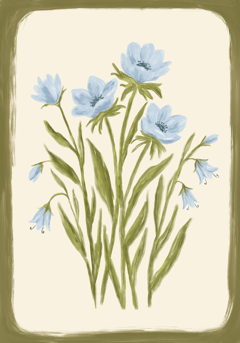 Bluebell Symphony Poster
