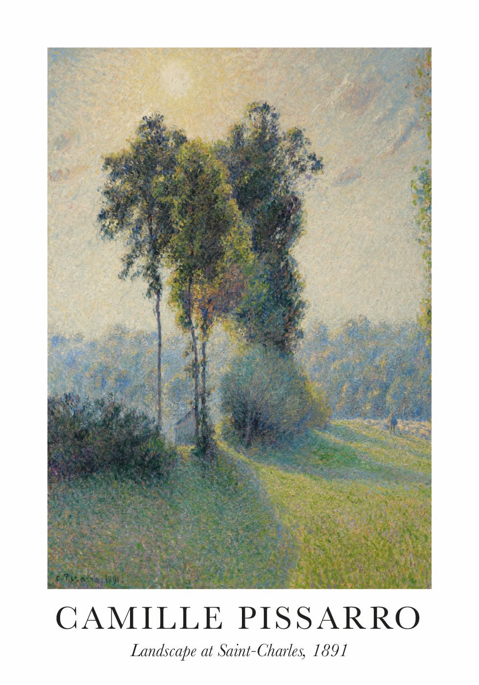 Pissarro Saint-Charles Poster