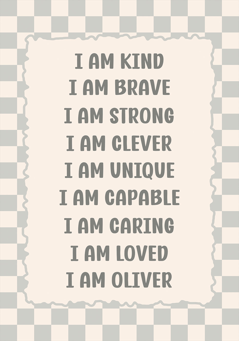 C Personalized Print