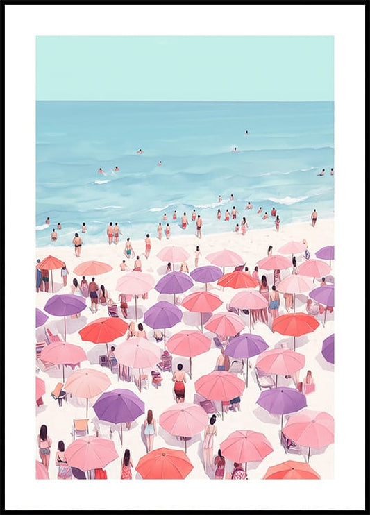 Beach Day Bliss Poster