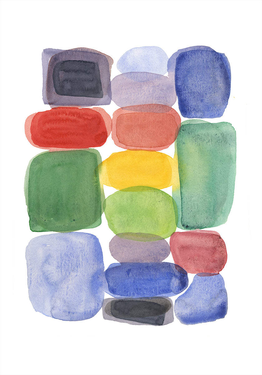 Color Blocks 2 Poster