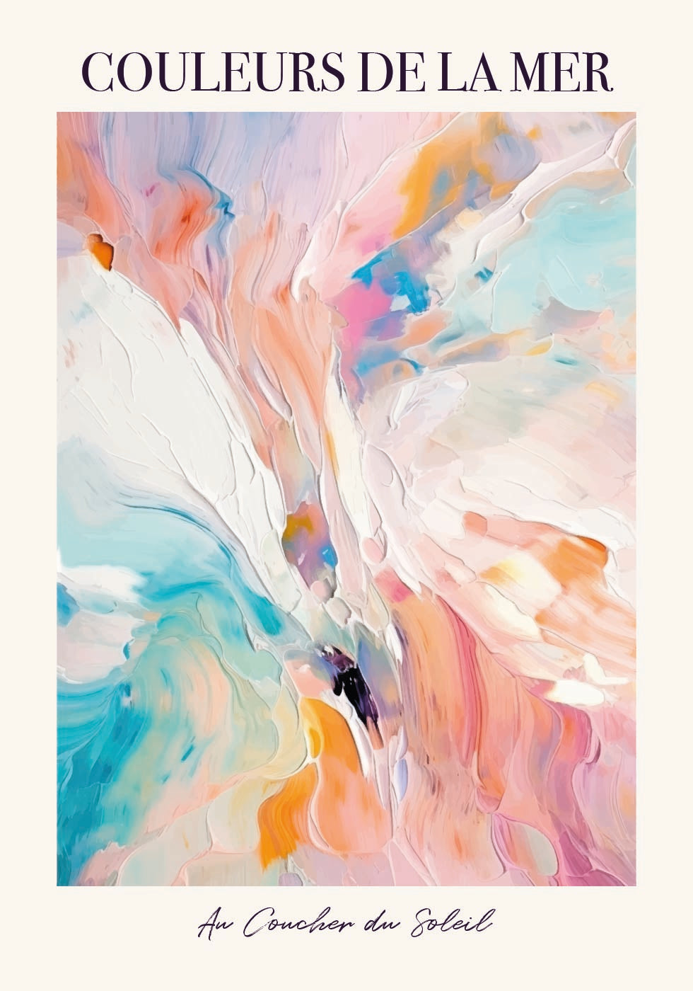 Couleurs de la Mer Poster