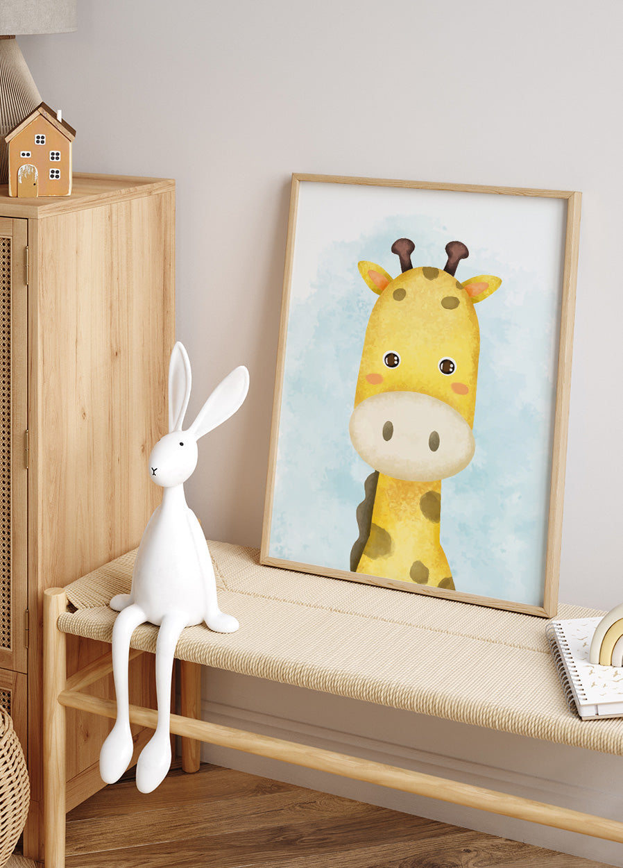 Cute Giraffe Poster