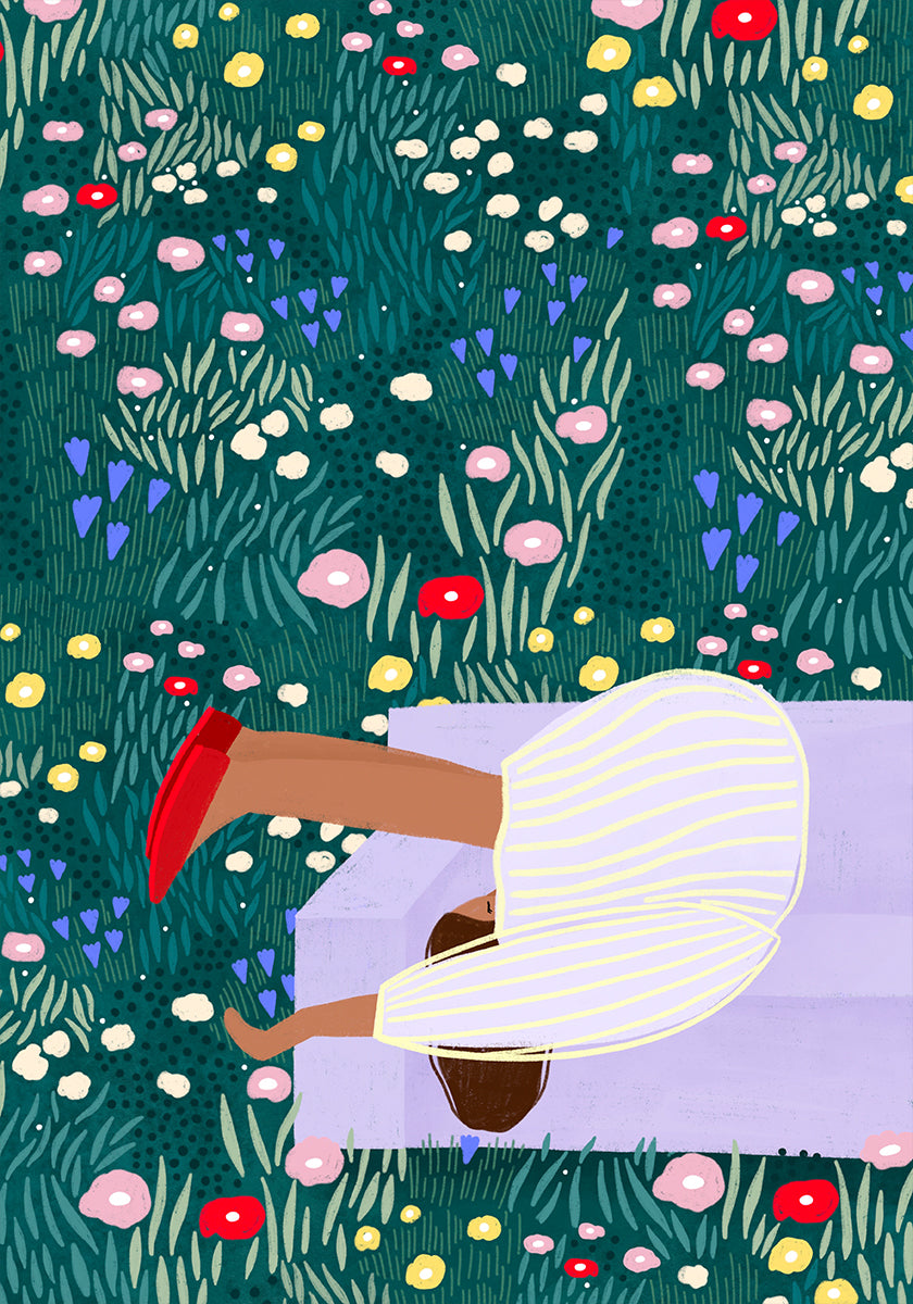 Daydream in Blooms Poster