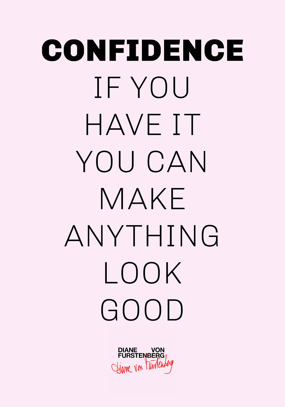 Confidence Quote Poster