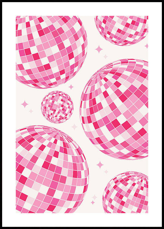 Disco Balls Poster